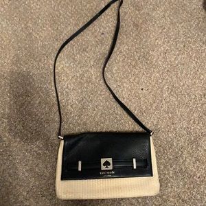 Kate Spade straw Crossbody